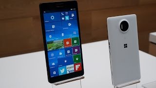 Watch Microsoft's Lumia 950 and 950 XL hands-on Video