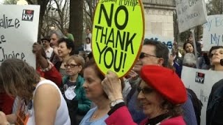 Watch Raw- Women Rally Against Trump in NYC - News Video Video