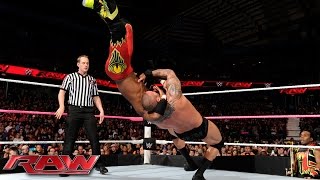 Watch Randy Orton & Dean Ambrose vs. The New Day: WWE Raw, October 12, 2015 Video
