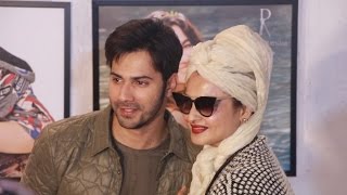 Watch Varun Dhawan With Rekha At Dabboo Ratnani's Calendar 2017 Launch Video