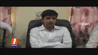 Watch Sircilla District Collector Krishna Bhaskar  and SP Viswajith Visits Rajarajeshwari Temple | iNews Video