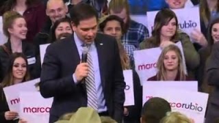 Watch Rubio Talks Nancy Reagan's Passing on Trail Video