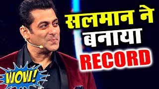 Watch OMG! Salman Khan BREAKS Yet Another RECORD Video