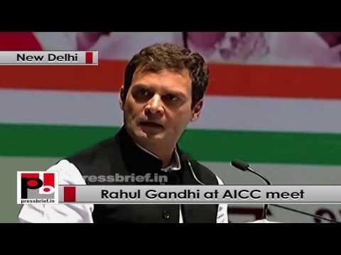 Watch Rahul Gandhi- Congress party will fight for you Video