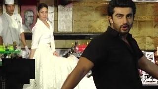 Watch Arjun Kapoor Passes An ADULT Comment On Kareena Kapoor's Posture | Ki & Ka Song Launch Video