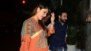 Watch Kareena Kapoor & Saif Ali Khan On a Romantic Dinner Date Video