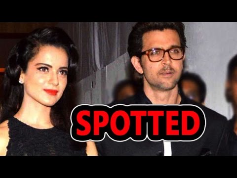 Watch Hrithik & Kangana's SECRET Date | SHOCKING!! | LehrenTV Video