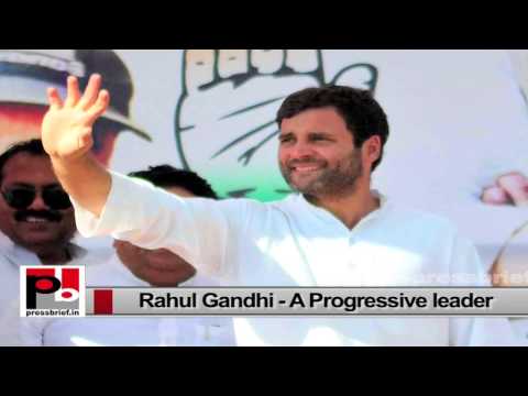 Watch Rahul Gandhi-energetic Congress Vice President and genuine mass leader Video