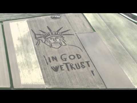 Watch Raw- Statue of Liberty Image Plowed in Field News Video Video
