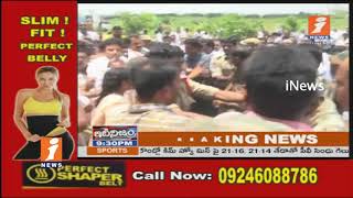 Watch Clashes Between TRS And Congress Activists Over Referendum On Kaleshwaram Project | iNews Video