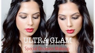 Watch Ultra Glam Special Occasion Makeup for Indian Skin (Brown/Tan/Asian Skin) Video