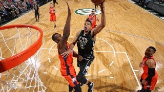 Watch Giannis Antetokounmpo Makes History with Four Triple-Doubles Video