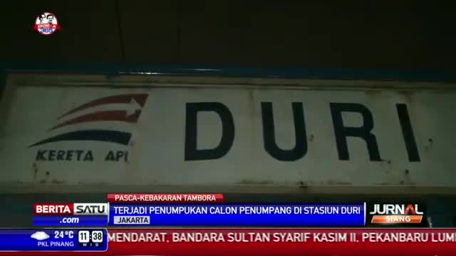 Watch Kebakaran di Tambora Ganggu Perjalanan KRL Video