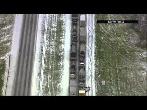 Watch Raw- Weather Brings Dallas Traffic to Standstill News Video Video