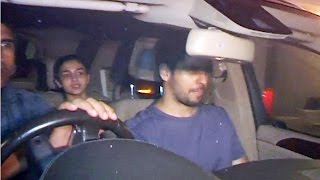 Watch Alia Bhatt & Sidharth Malhotra SPOTTED At Karan Johar's Party Video