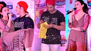 Watch Varun Dhawan & Alia Bhatt At Korum Mall Thane | Badrinath Ki Dulhania Promotion Video