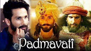 Watch Shahid Kapoor JEALOUS Of Ranveer Singh's Look In Padmavati Video
