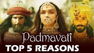 Watch Padmavati Trailer - TOP 5 BEST Moments - Deepika Padukone, Ranveer Singh, Shahid kapoor Video