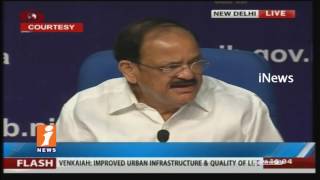 Watch Union Minister Venkaiah Naidu Addressing Media On 3 Years Of Achievements | iNews Video