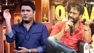 Watch Ajay Devgn Reaction On Kapil Sharma's Health Issues - The Kapil Sharma Show Video
