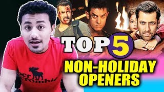 Watch Top 5 NON-HOLIDAY OPENERS | Tiger Zinda Hai, Dhoom 3.... Video