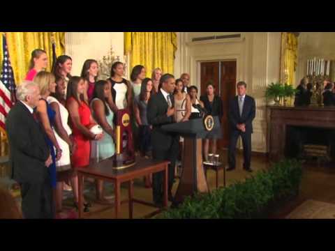 Watch President Congratulates NCAA Champs News Video Video