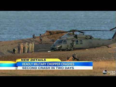 Watch US Military Helicopter Crashes in 2 Days News Video Video