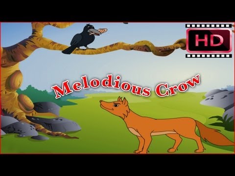 Watch Melodious Crow - Surila Kavva - Hindi Animated Stories for Kids - Moral Stories Video