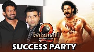 Watch Baahubali 2 Success Party To Be In Mumbai Video
