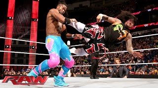 Watch The Usos vs. Big E & Kofi Kingston: WWE Raw, January 11, 2016 Video