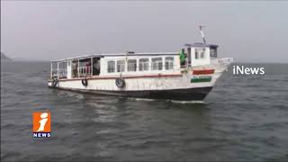 Watch Boat Journey Started From Nagarjuna Sagar To Srisailam On Krishna River | iNews Video