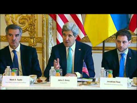 Watch Foreign Ministers Meet on Ukraine, Sans Russia News Video Video