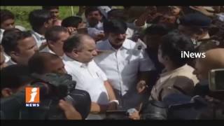 Watch Police Again Stops Mudragada Padmanabham Pdayatra | Kirlampudi | iNews Video