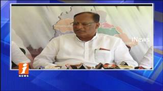 Watch Cong Leaders Fail To Talk About Krishna Water With Karnataka Govt | Gutta Sukender Reddy | iNews Video