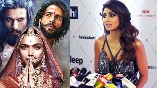 Watch Shilpa Shetty Reaction On Padmaavat - I Am Dying To Watch Video