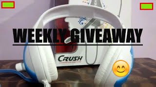Watch Weekly Giveaway #1 | Must Participate Video