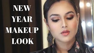 Watch NEW YEAR'S EVE MAKEUP LOOK | MINI ROMWE HAUL Video