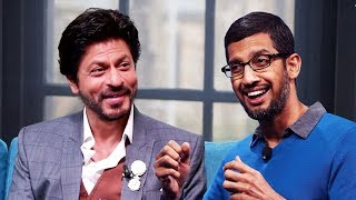 Watch Shahrukh Khan Gets Google CEO Sundar Pichai On TED Talks India Nayi Soch Video