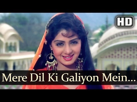 Watch Mere Dil Ki Galiyon (HD) - Banjaran Songs - Rishi Kapoor - Sridevi - Alka Yagnik - Suresh Wadkar - Superhit Old Song Video