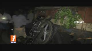 Watch Road Accident In Nellore | Bike Hits Tractor | 2 Dead | Andhra Pradesh | iNews Video