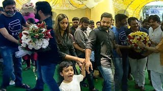Watch #NTR28 Pooja Ceremony | Pawan Kalyan And Jr Ntr | Trivikram Srinivas || Jr Ntr Son | Top Telugu Tv Video