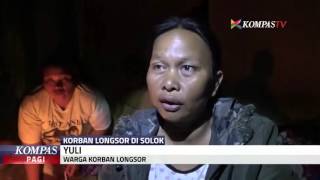 Watch 148 Warga Solok Mengungsi Akibat Longsor Video