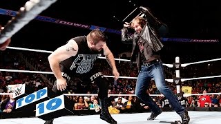 Watch Top 10 SmackDown moments: WWE Top 10, March 3, 2016 Video