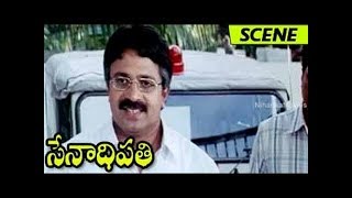 Watch Siddique Warns Excise Officer Ravi Kumar - Action Scene - Senaadhi Pathi Movie Scenes Video