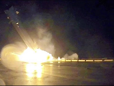 Watch Raw- SpaceX Releases Video of Crash Landing News Video Video