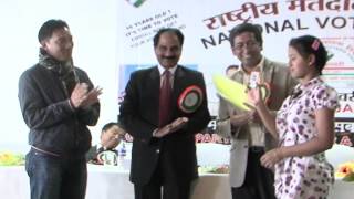 Watch ARUNACHAL PRADESH- National Voters' Day, 2014 Celebration Video