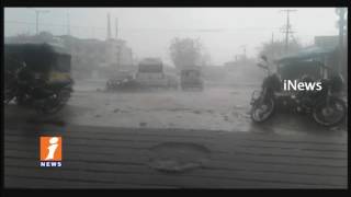 Watch People's Suffer Due To Unseasonal Heavy Rain In Adilabad  | Telangana | iNews Video