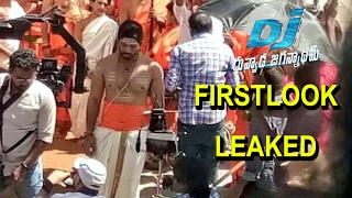 Watch Allu Arjun Duvvada Jagannatham First Look Leaked | latest tollywood photo gallery | RECTV INDIA Video