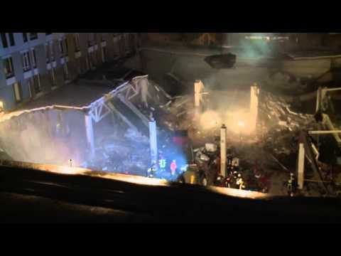 Watch Raw: More of Roof Collapses at Latvian Market News Video Video