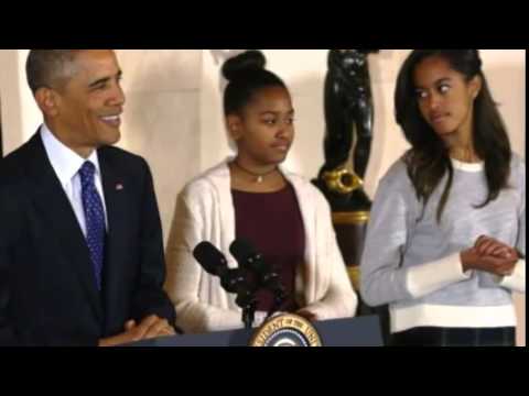 Watch Obama's Daughters Told to Dress For Respect, Not a Spot at a Bar News Video Video